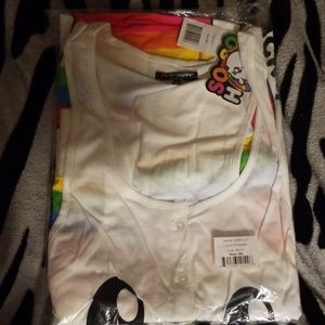 NWT Iron Fist So So Lucky Romper ❤💙💚💛🧡💜